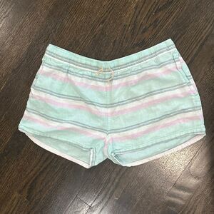 Patagonia Shorts Large‎ Island Hemp Organic Cotton Baggies Pastel Cali Stripe
